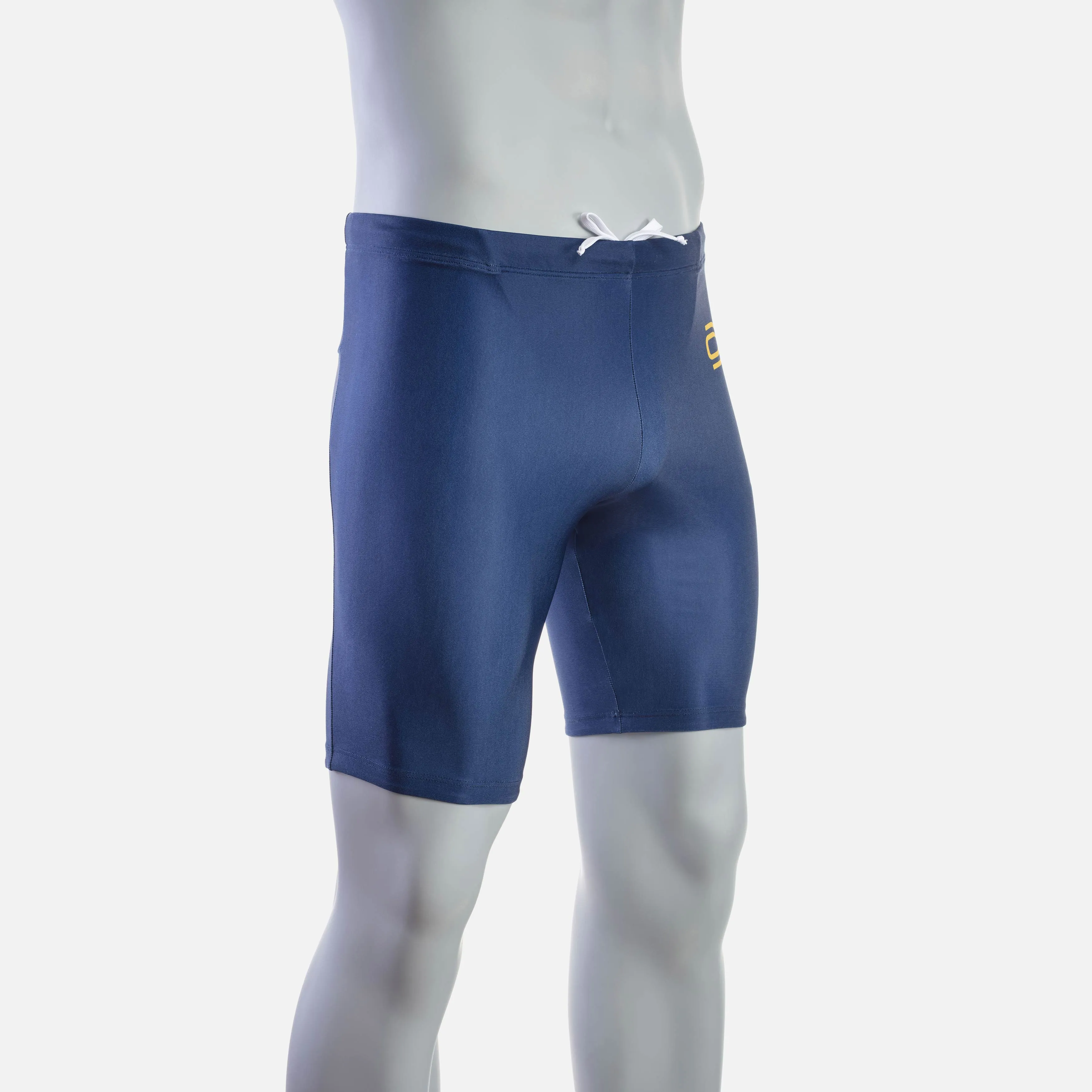 deboer lane swim jammer - navy & safran