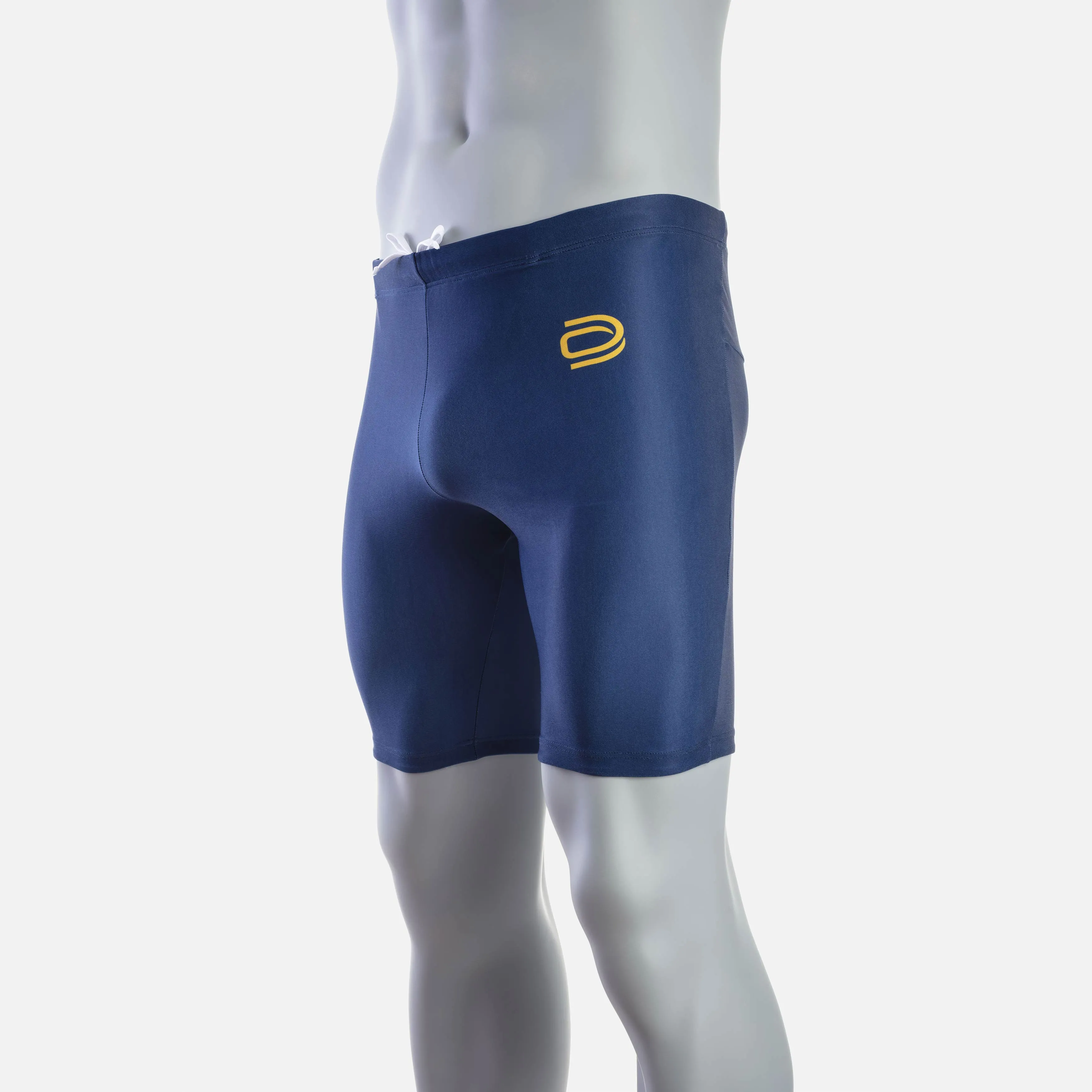 deboer lane swim jammer - navy & safran
