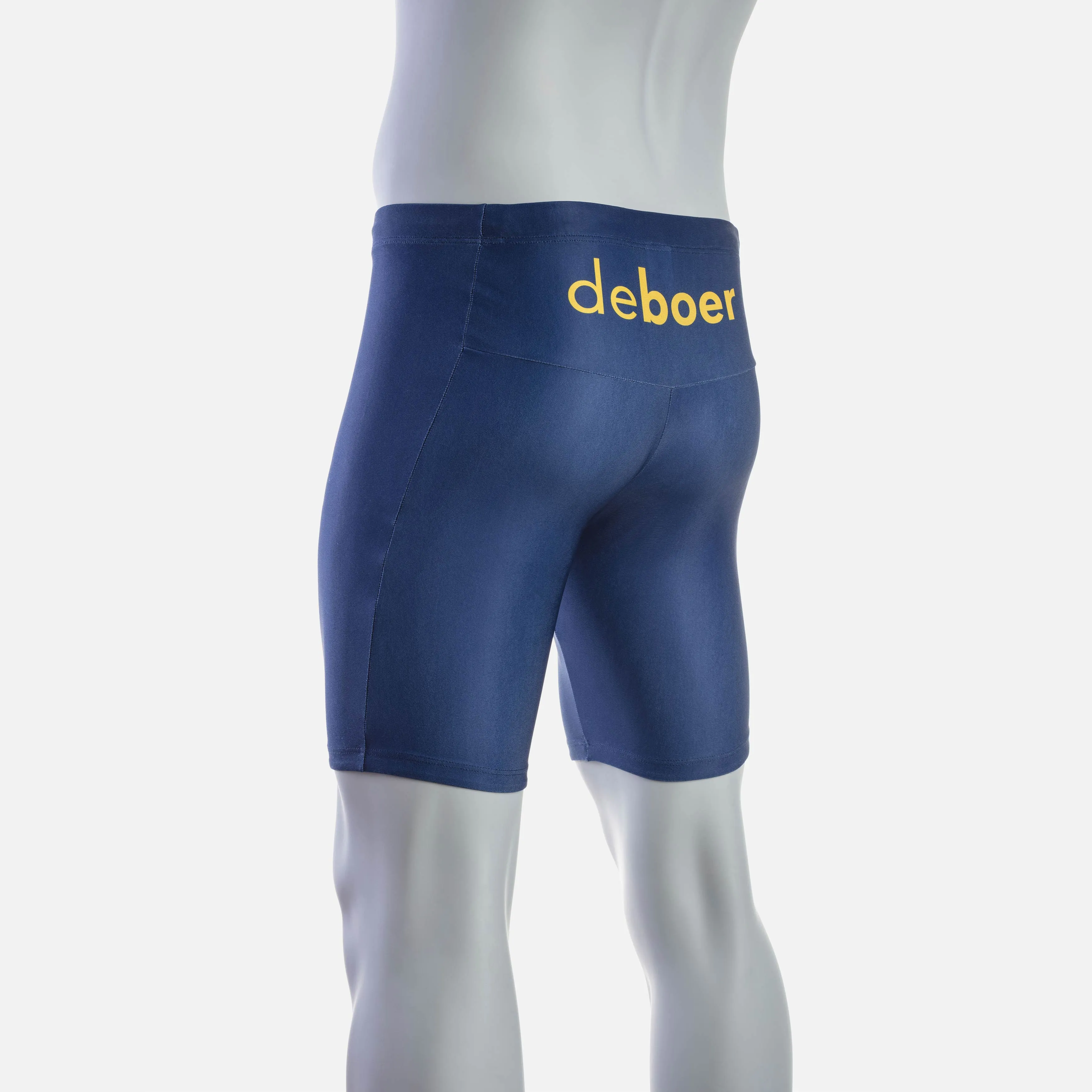 deboer lane swim jammer - navy & safran