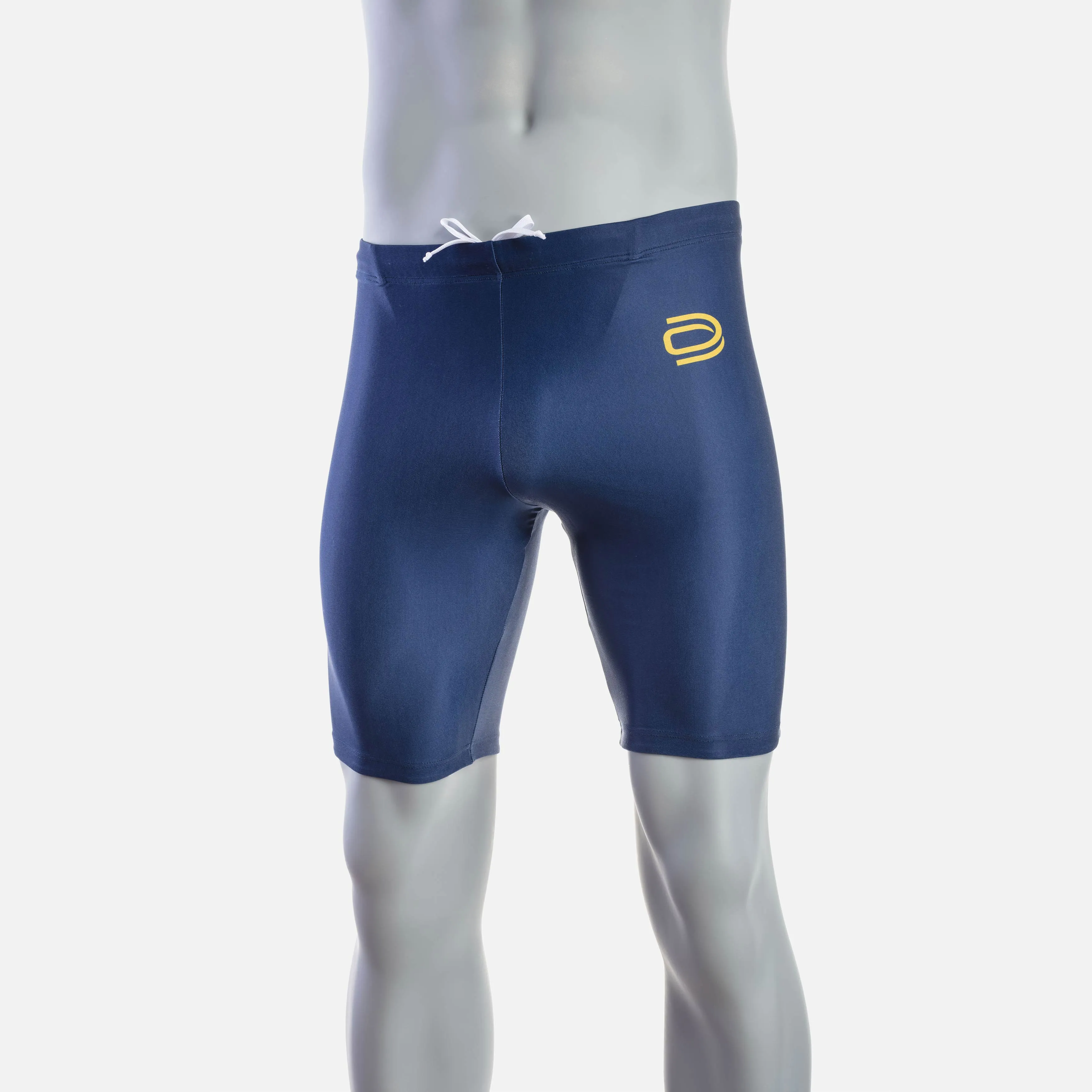 deboer lane swim jammer - navy & safran