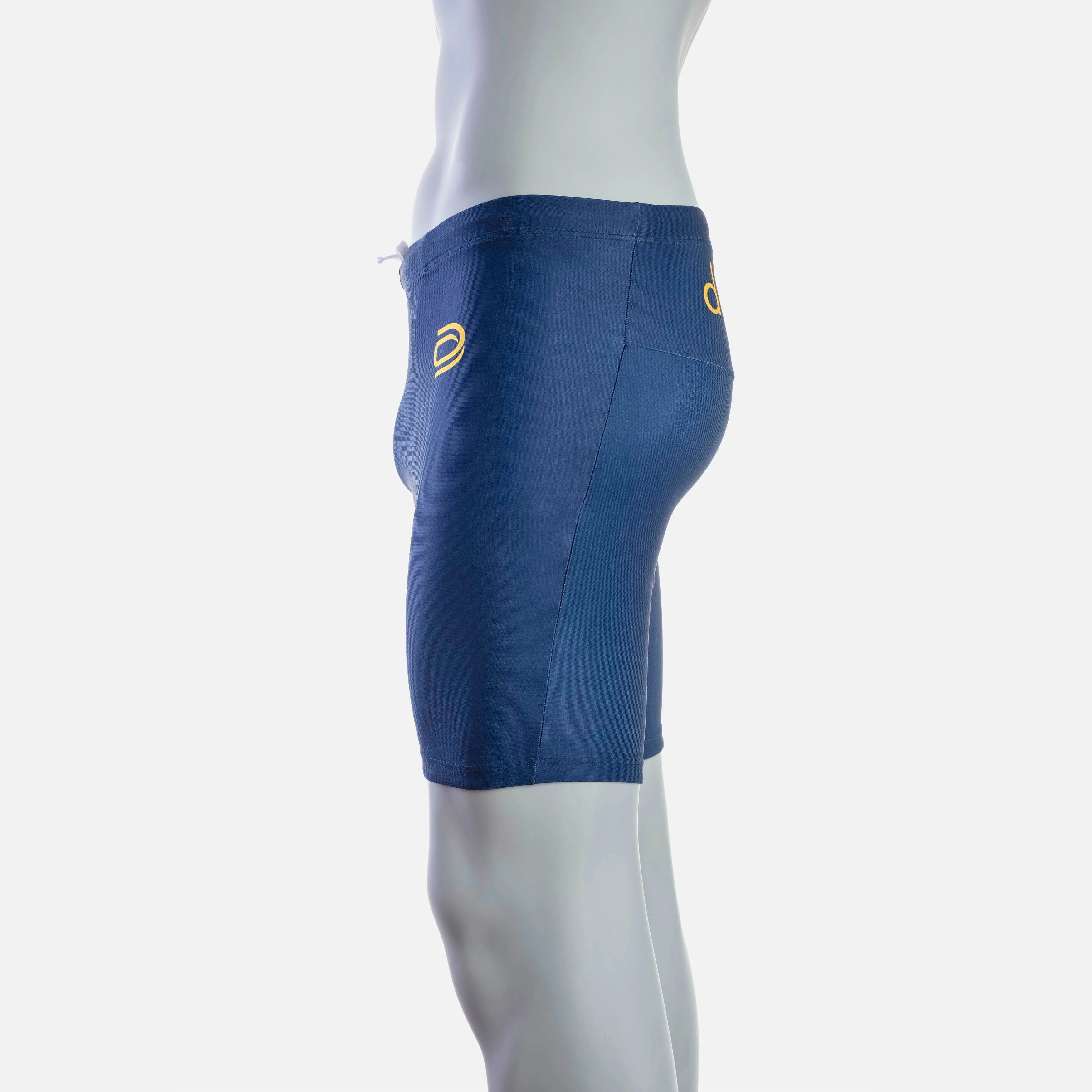 deboer lane swim jammer - navy & safran