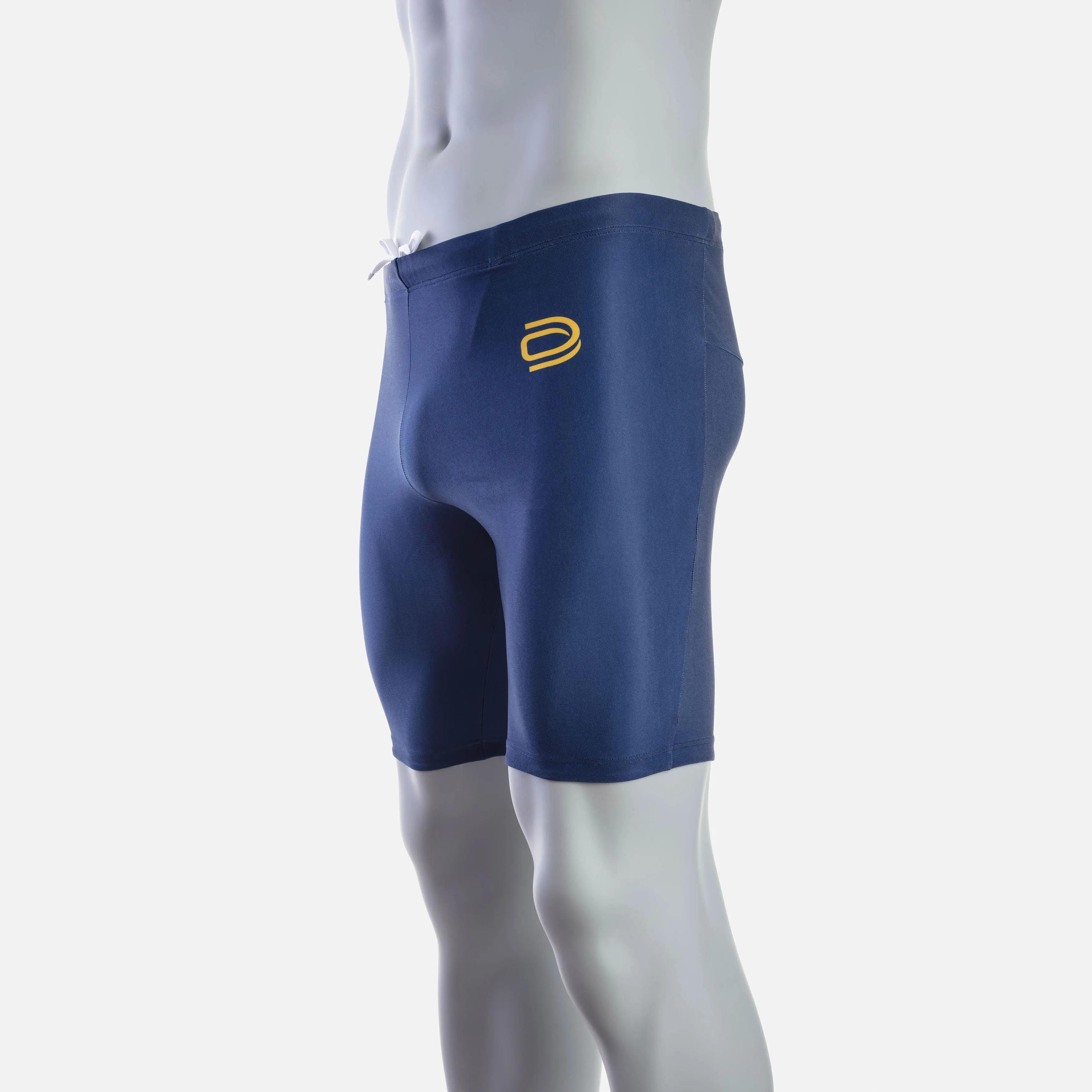 deboer lane swim jammer - navy & safran