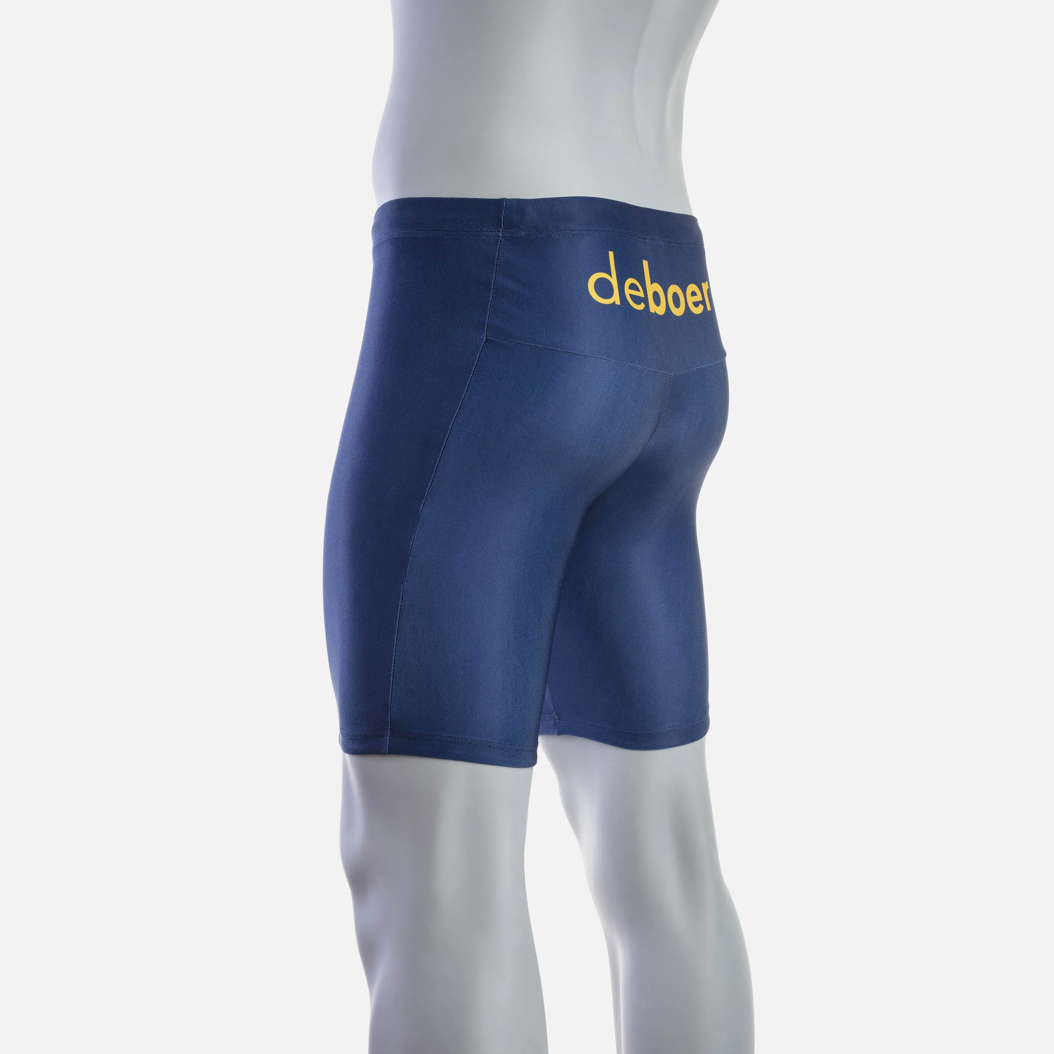 deboer lane swim jammer - navy & safran