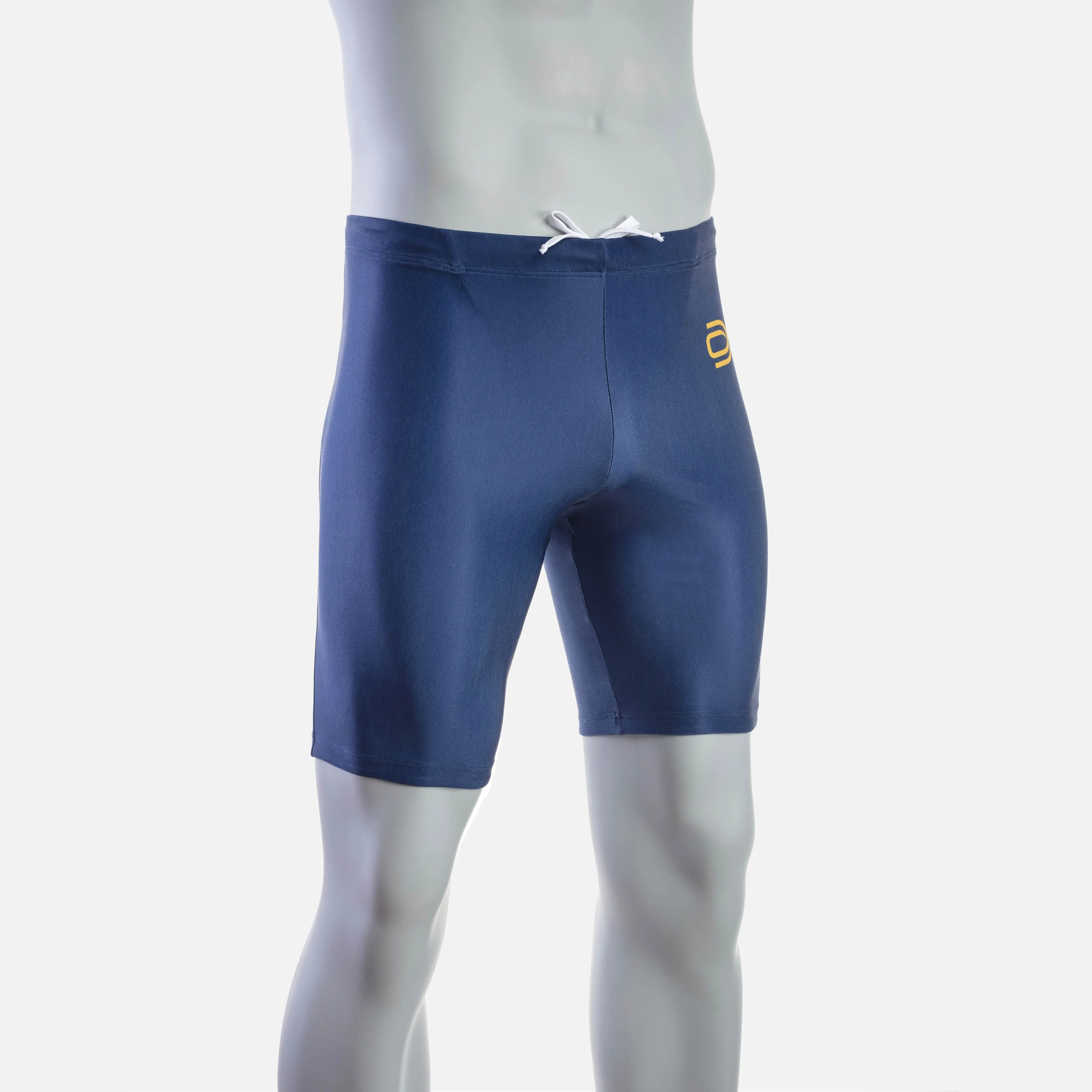 deboer lane swim jammer - navy & safran