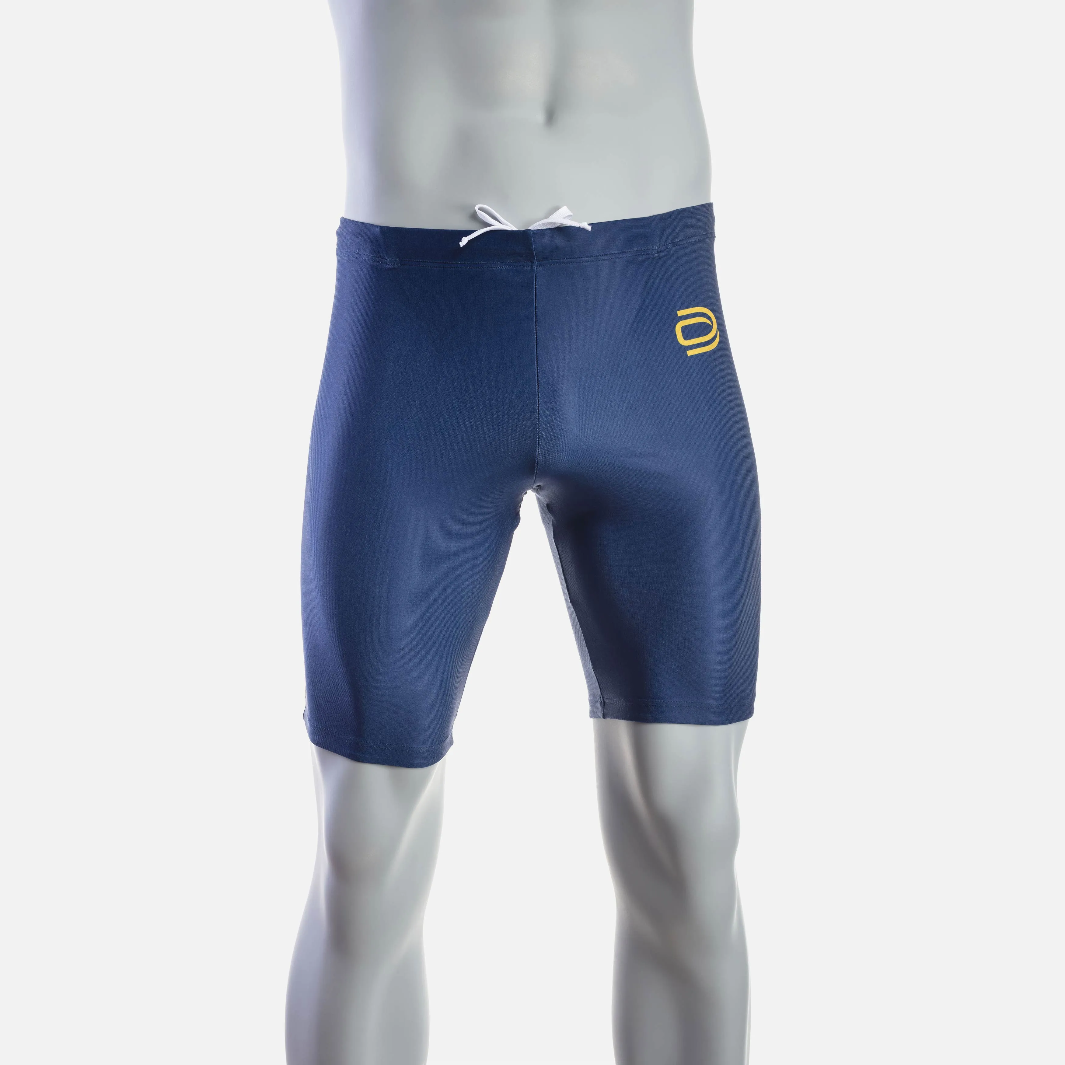 deboer lane swim jammer - navy & safran