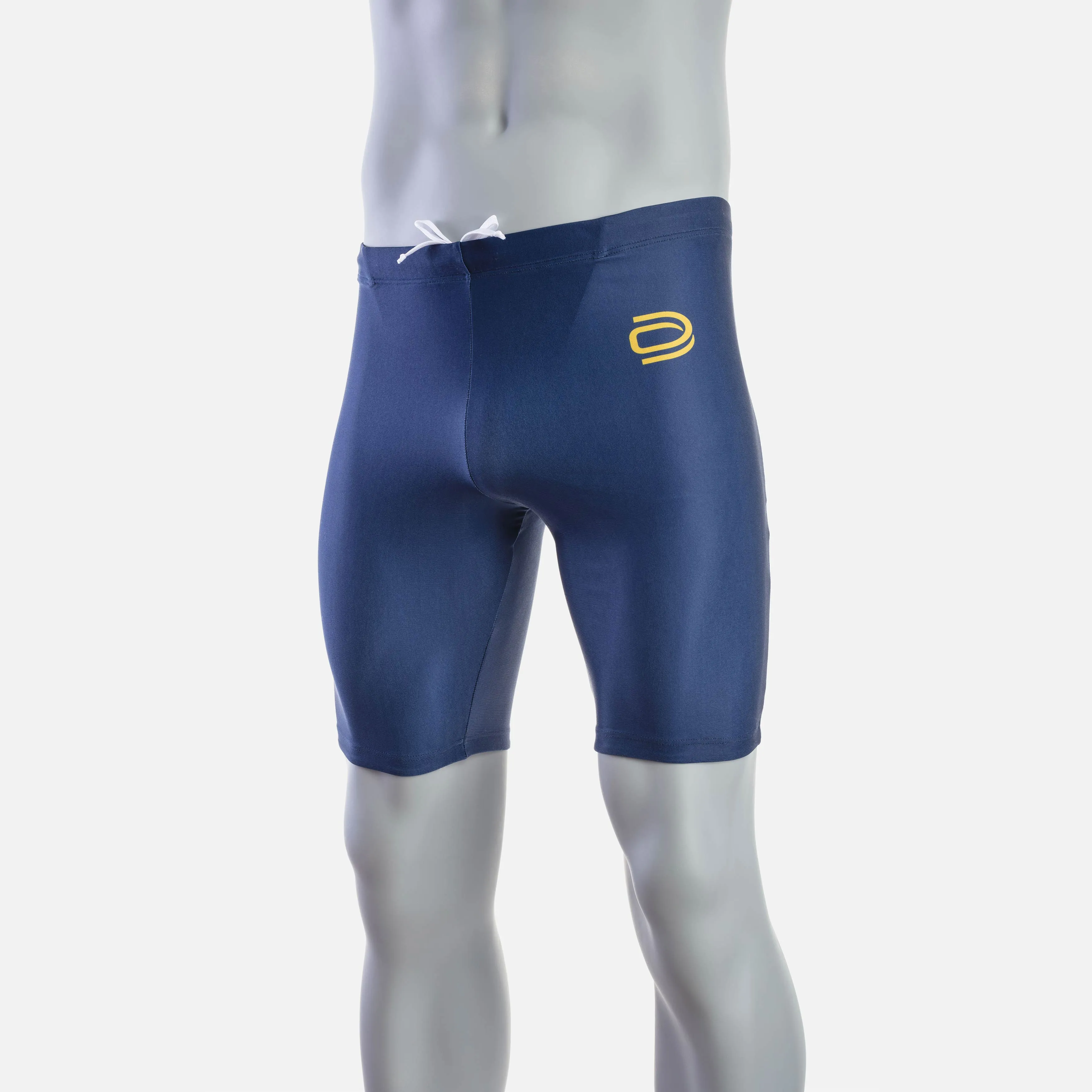 deboer lane swim jammer - navy & safran
