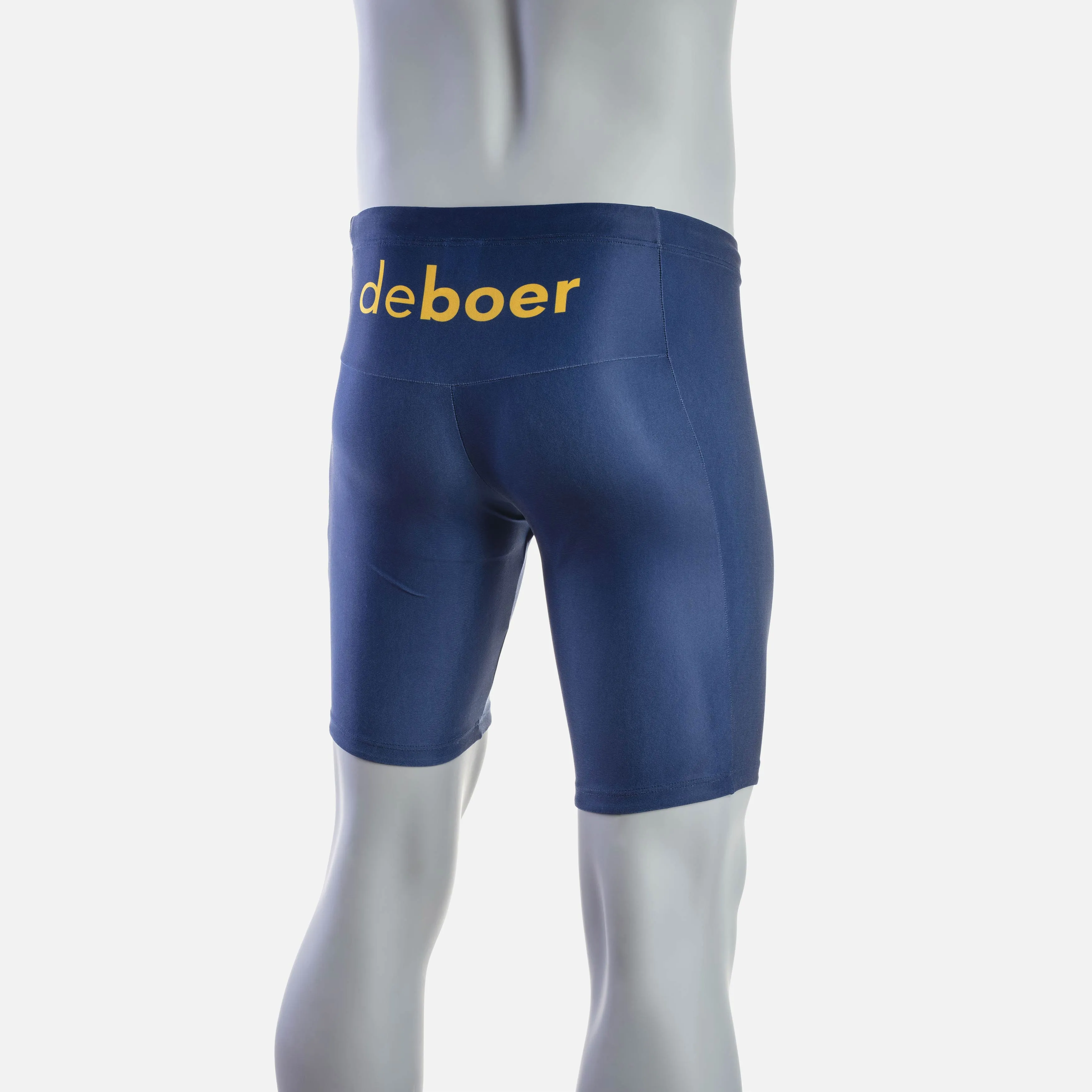 deboer lane swim jammer - navy & safran