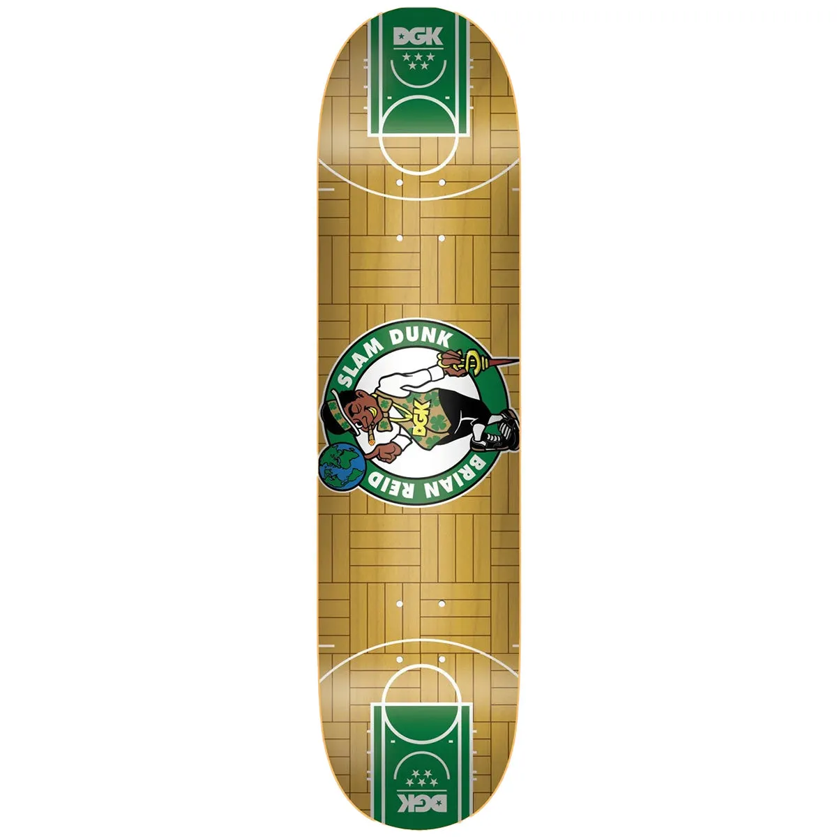 DGK - Brian Reid Slam Dunk 8.38 Skateboard Deck