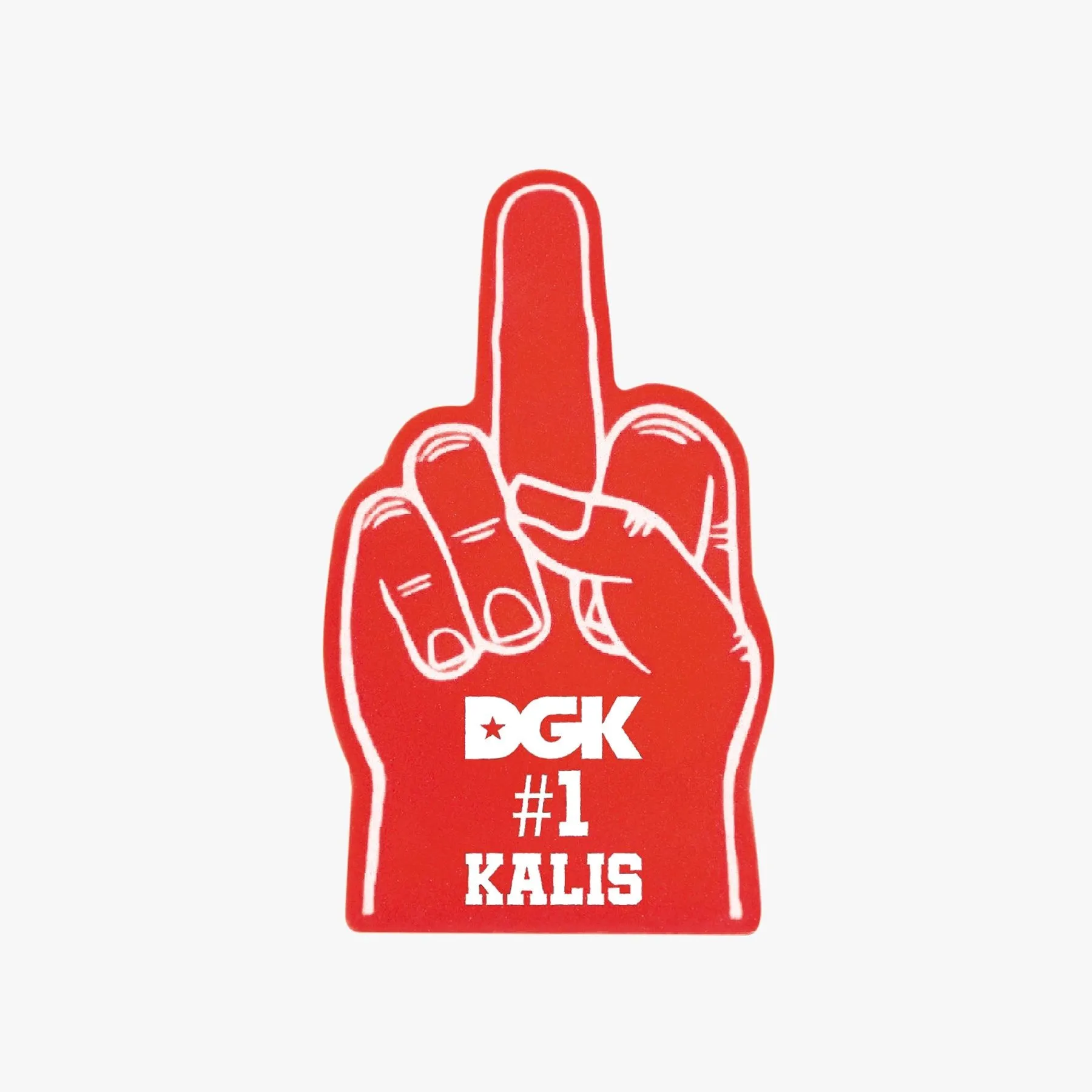 DGK Deal With It Kalis Skateboard Deck - 8.25"