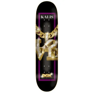 DGK Skateboards Iced Kalis Skateboard Deck 8"