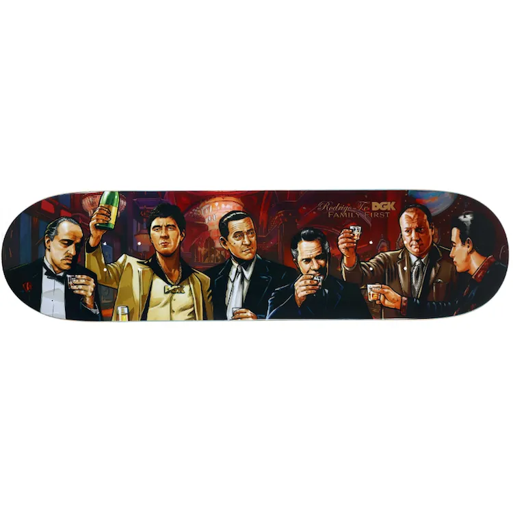 DGK Skateboards Rodrigo TX Dynasty Skateboard Deck 8.25"