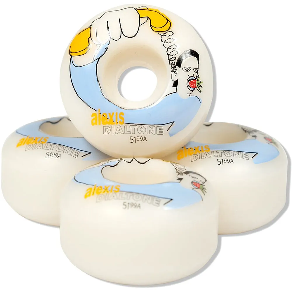 Dial Tone Alexis Sablone Strawberry Standard 99a Wheels 51mm