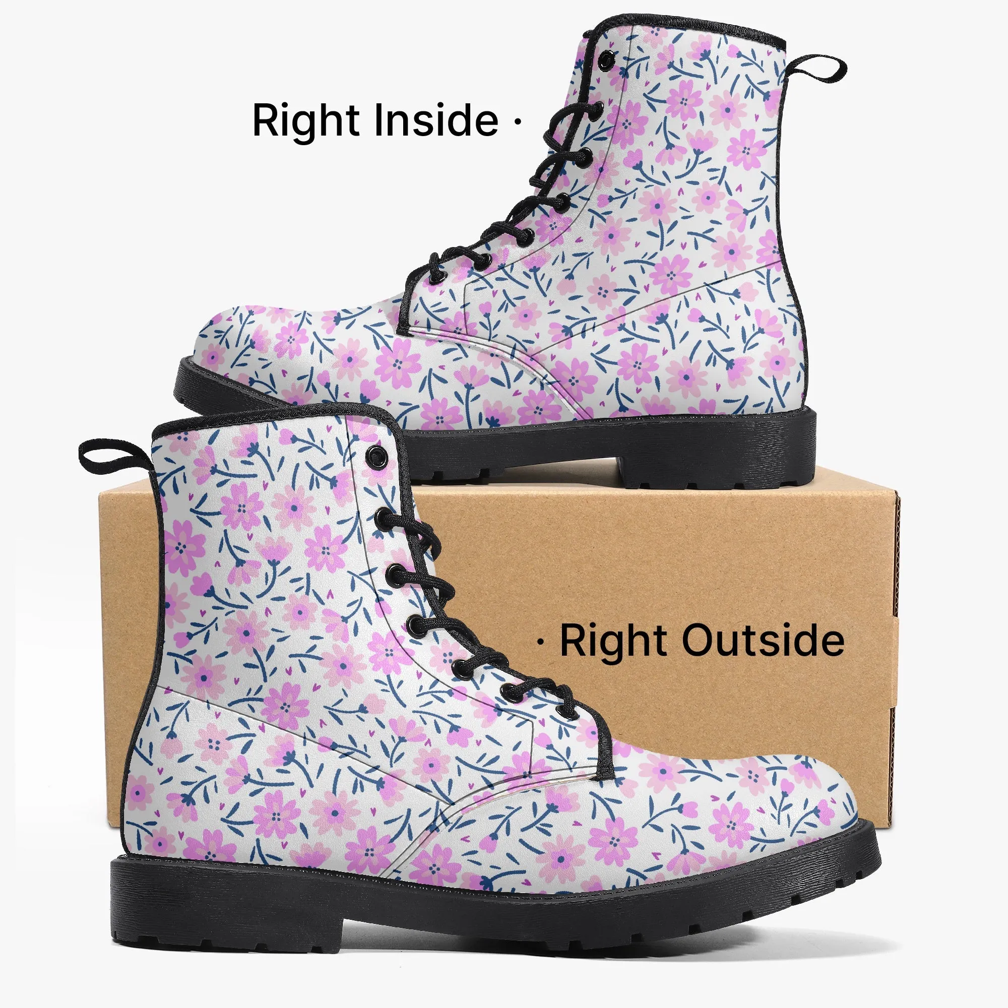Ditsy Pink Flowers