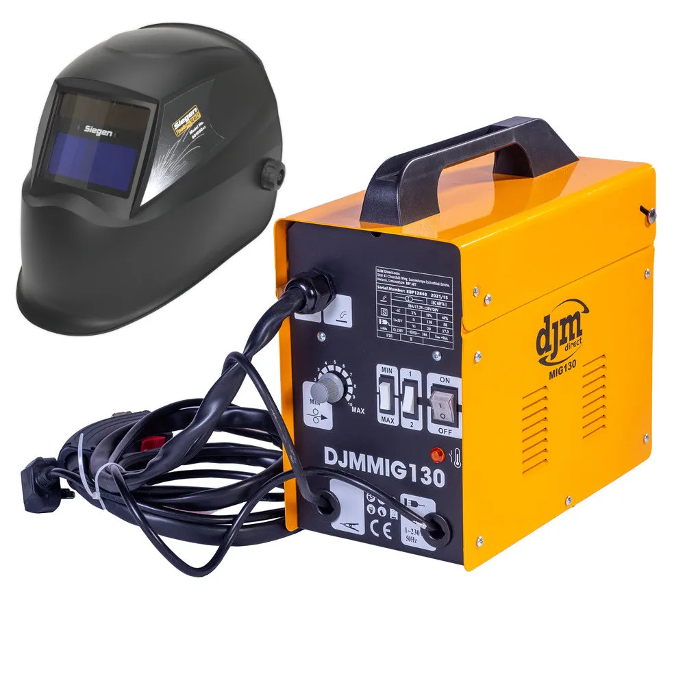 DJM Mini MIG Welder 130A with Mask