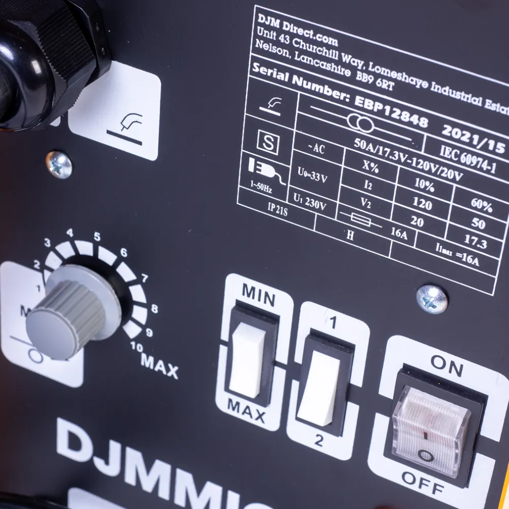 DJM Mini MIG Welder 130A with Mask