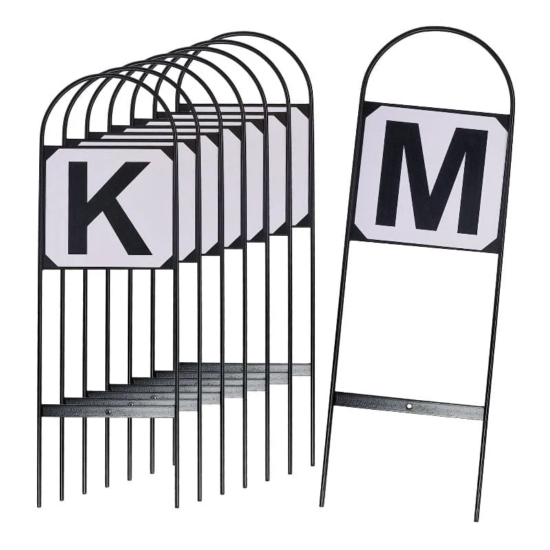 Dressage Letters with Wire Frame set of 8 - LOCAL PICKUP ITEM ONLY