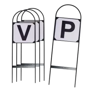 Dressage Markers Set of 4 with wire Frame