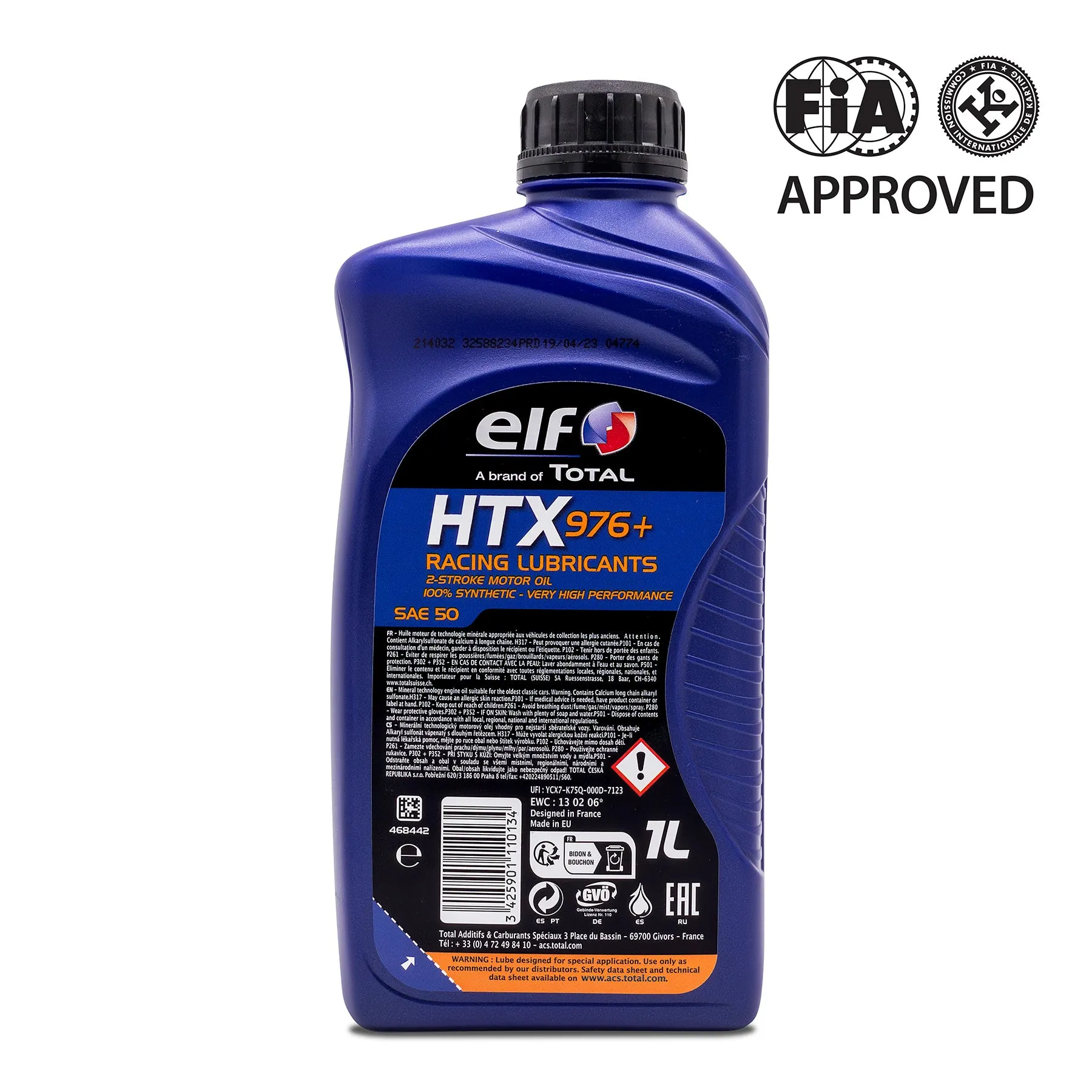 Elf HTX 976  100% Synthetic Oil - 1L