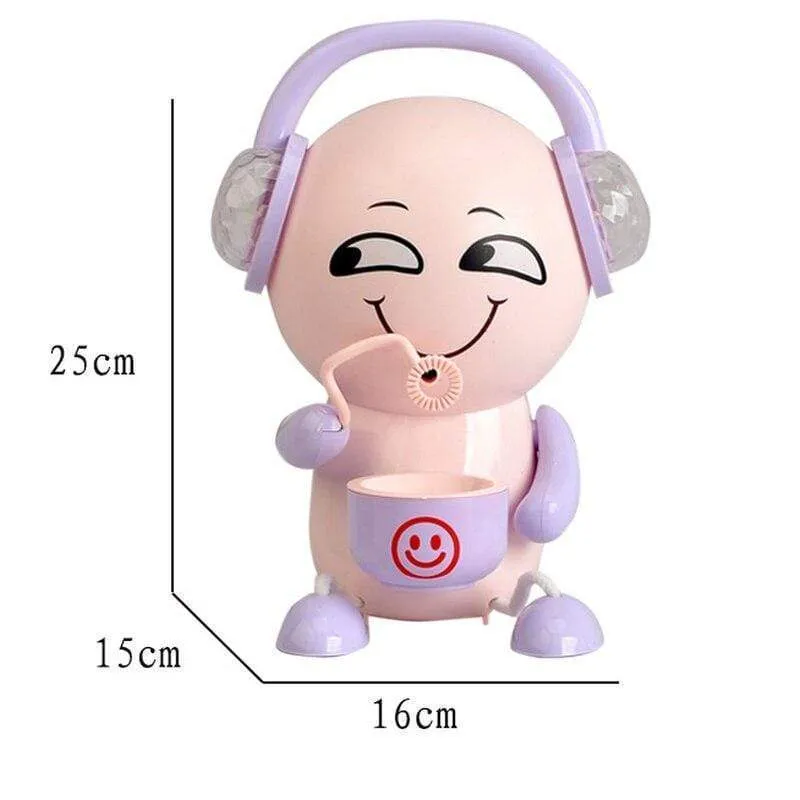 Emoticon Bubble Machine Children Fully Automatic Electric Music