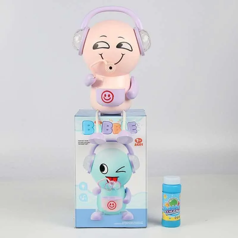 Emoticon Bubble Machine Children Fully Automatic Electric Music