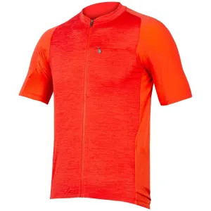 Endura GV500 Reiver Short Sleeve Mens Cycling Jersey - Orange