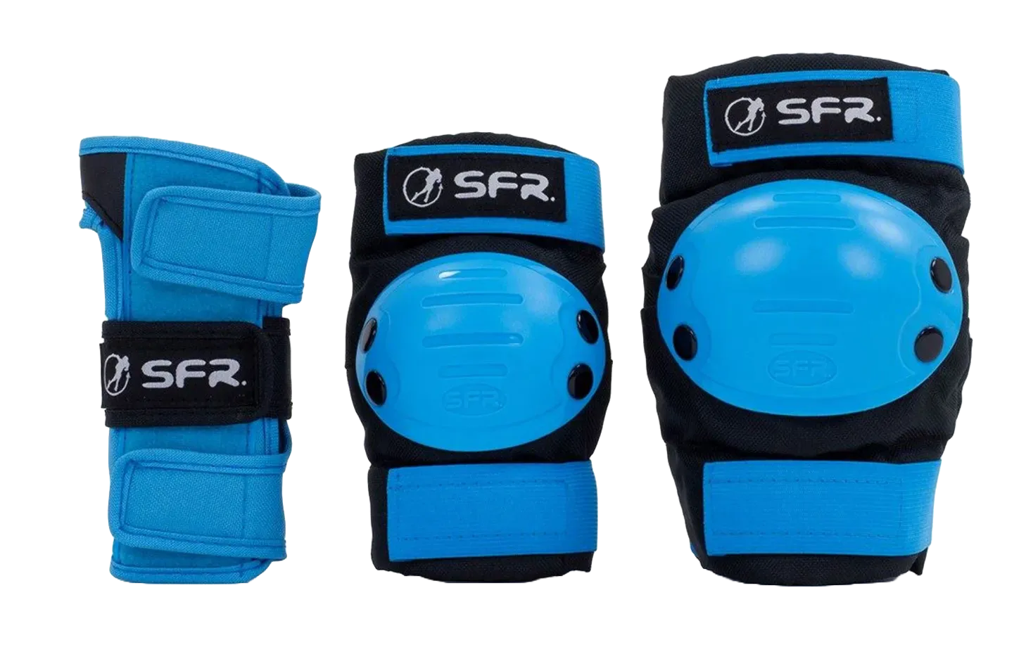 Enuff Skully Blue Kids Junior Complete Skateboard Bundle 7.25
