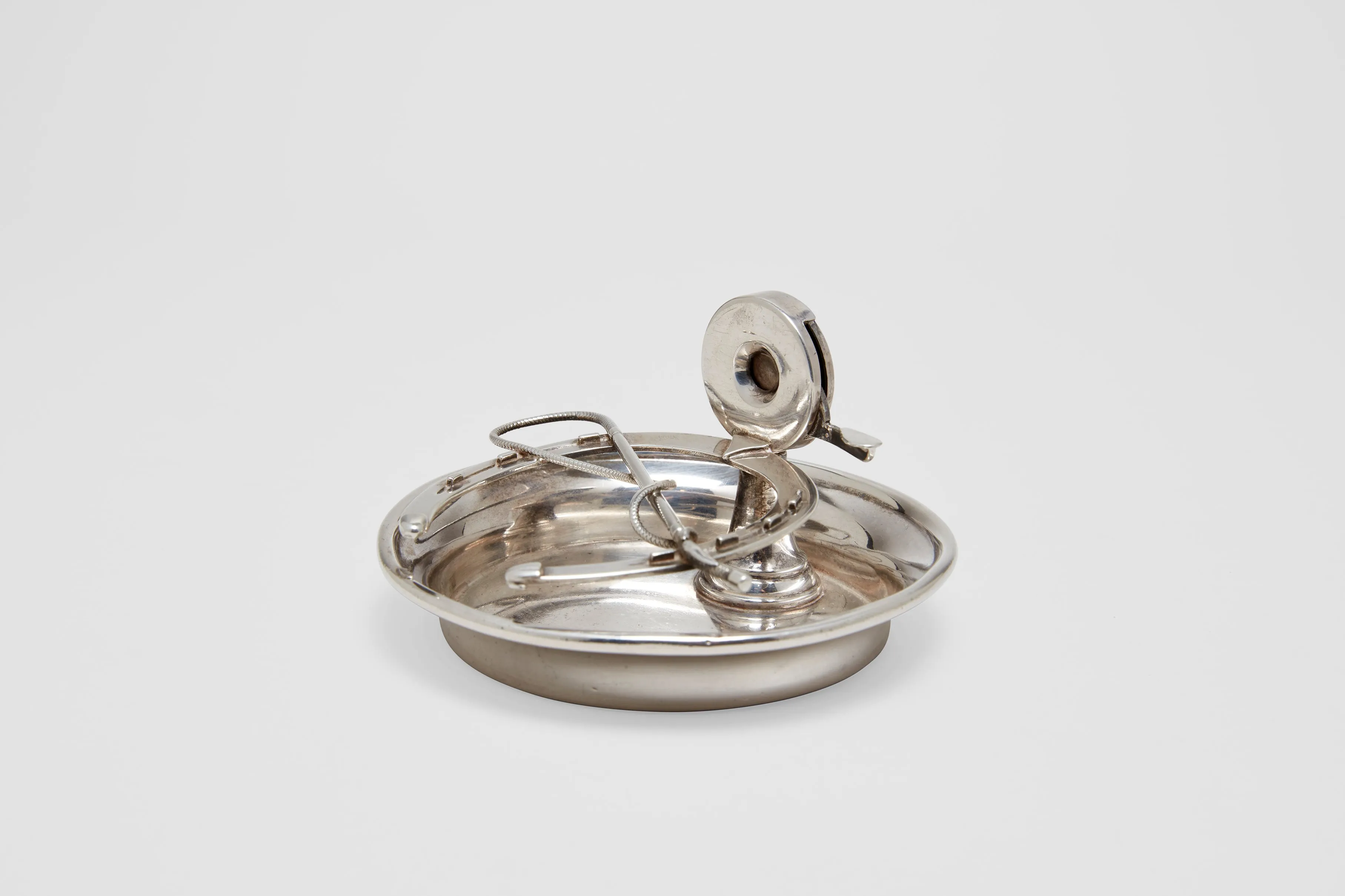 Equestrian Ash Tray & Cigar Cutter