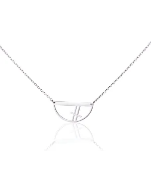 Ever Jewellery Free Throw Necklace - Silver