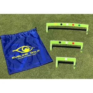 Eyeline Golf Putting Path Gates Set of 3