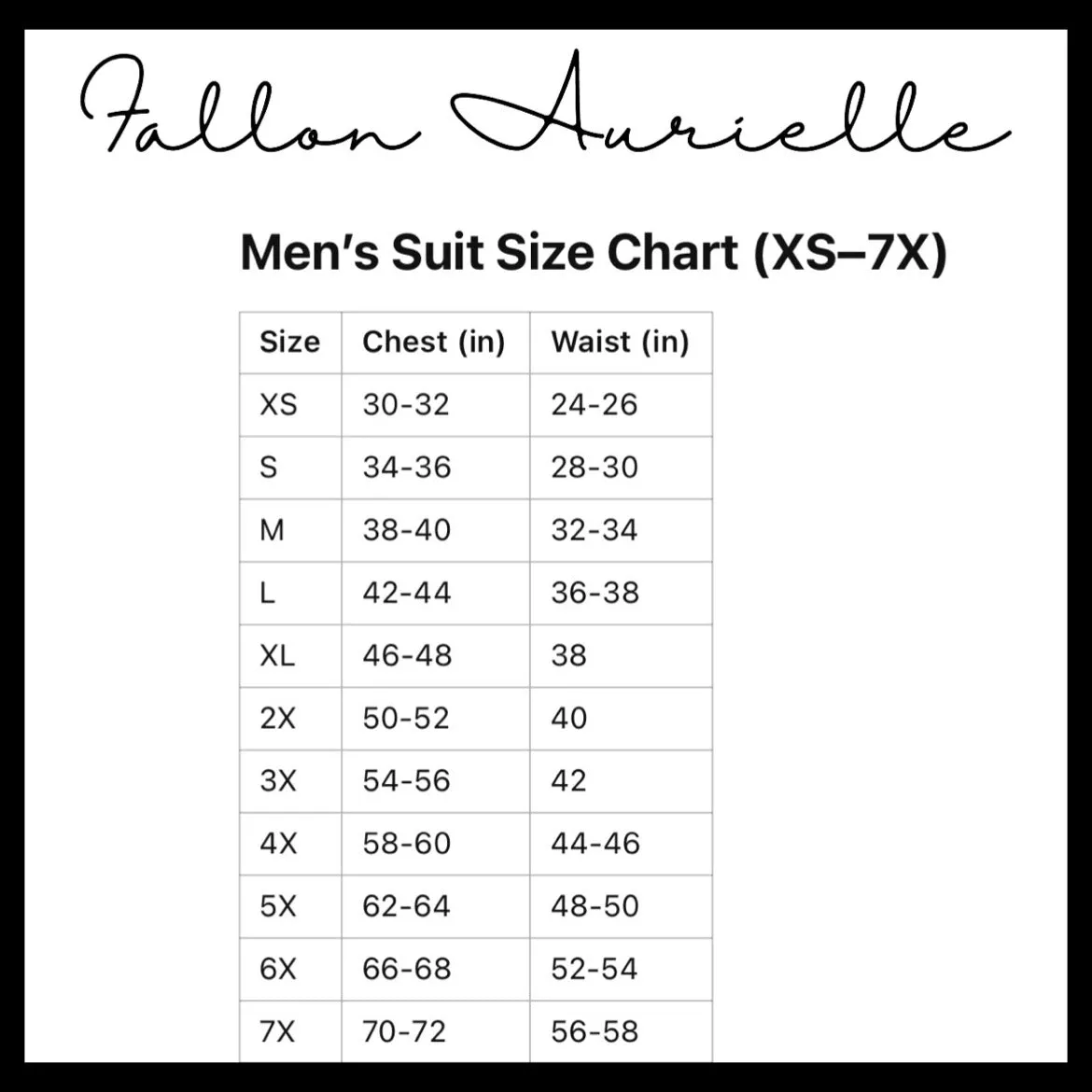 Fallon Aurielle Unisex Suit (Red)