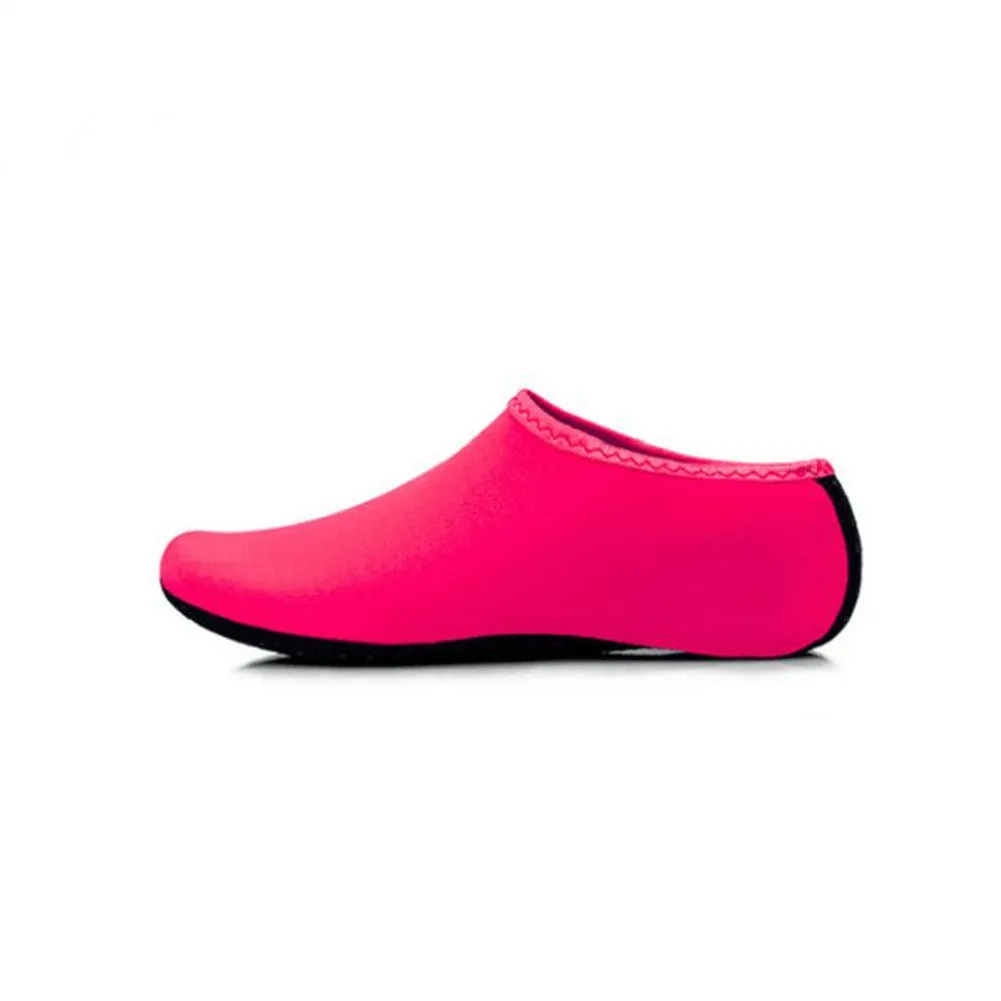 Fashion Barefoot Water Skin Shoes Anti-skid Socks Beach for Swim Surf Yoga Exercise Dark blue_M 38-39