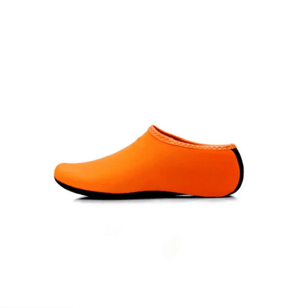 Fashion Barefoot Water Skin Shoes Anti-skid Socks Beach for Swim Surf Yoga Exercise Dark blue_M 38-39