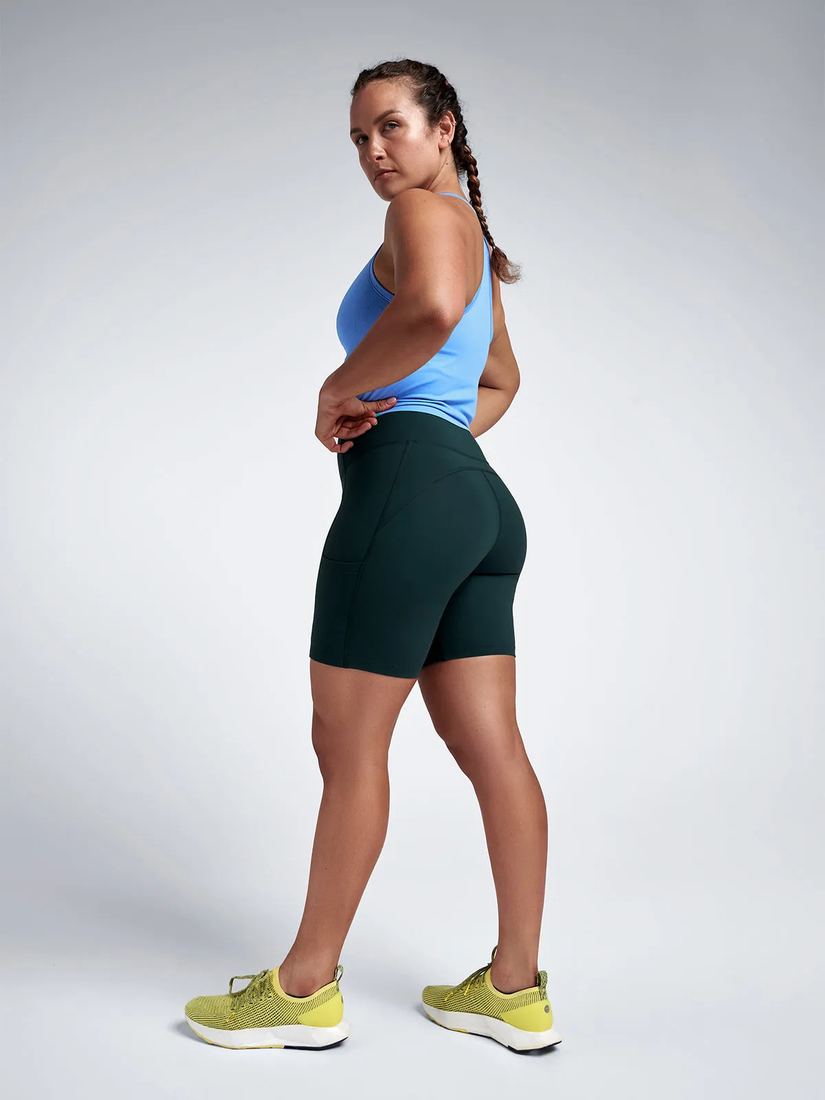 FATAL ATTRACTION 8" Bike Short Dark Green