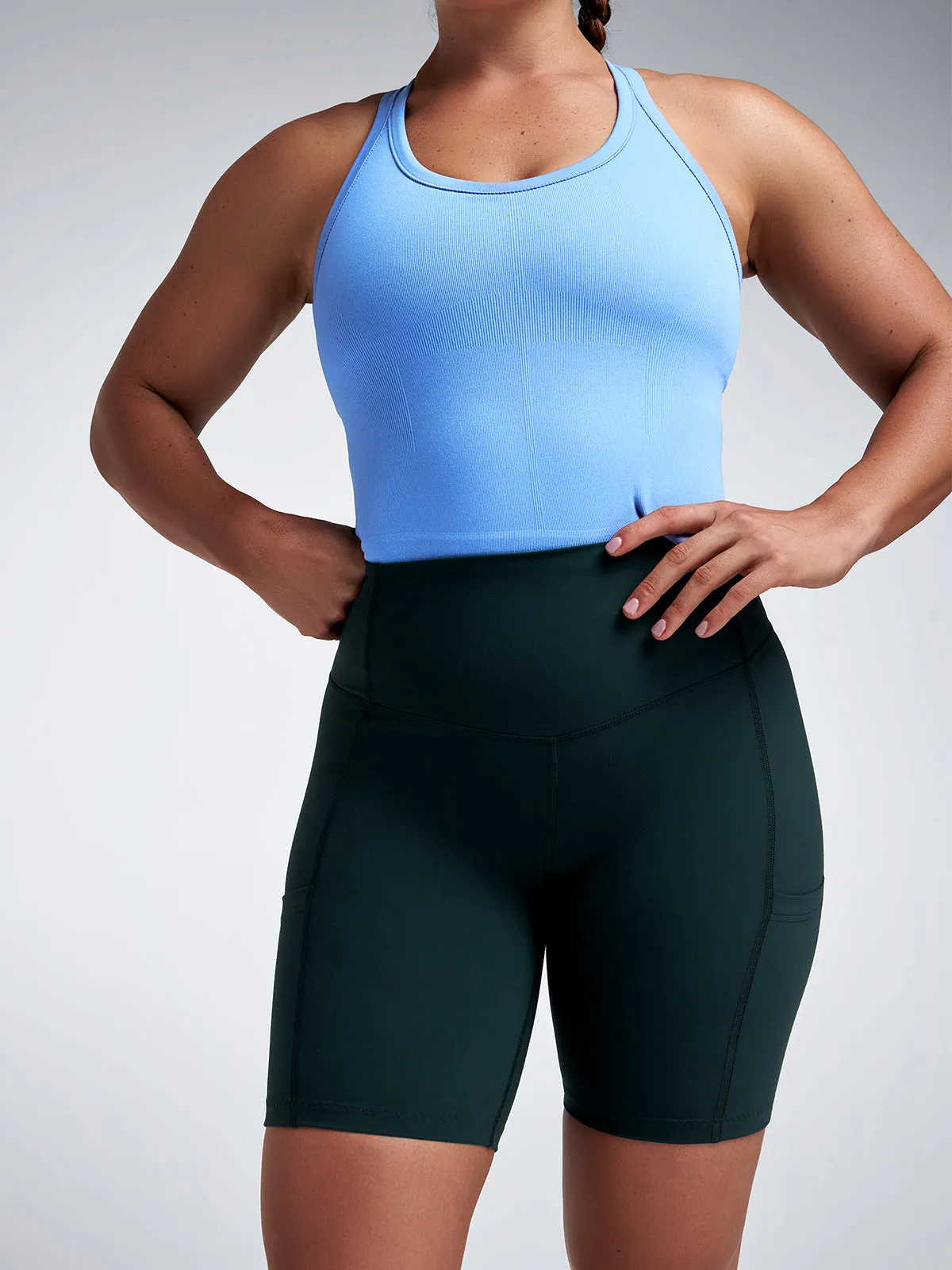 FATAL ATTRACTION 8" Bike Short Dark Green