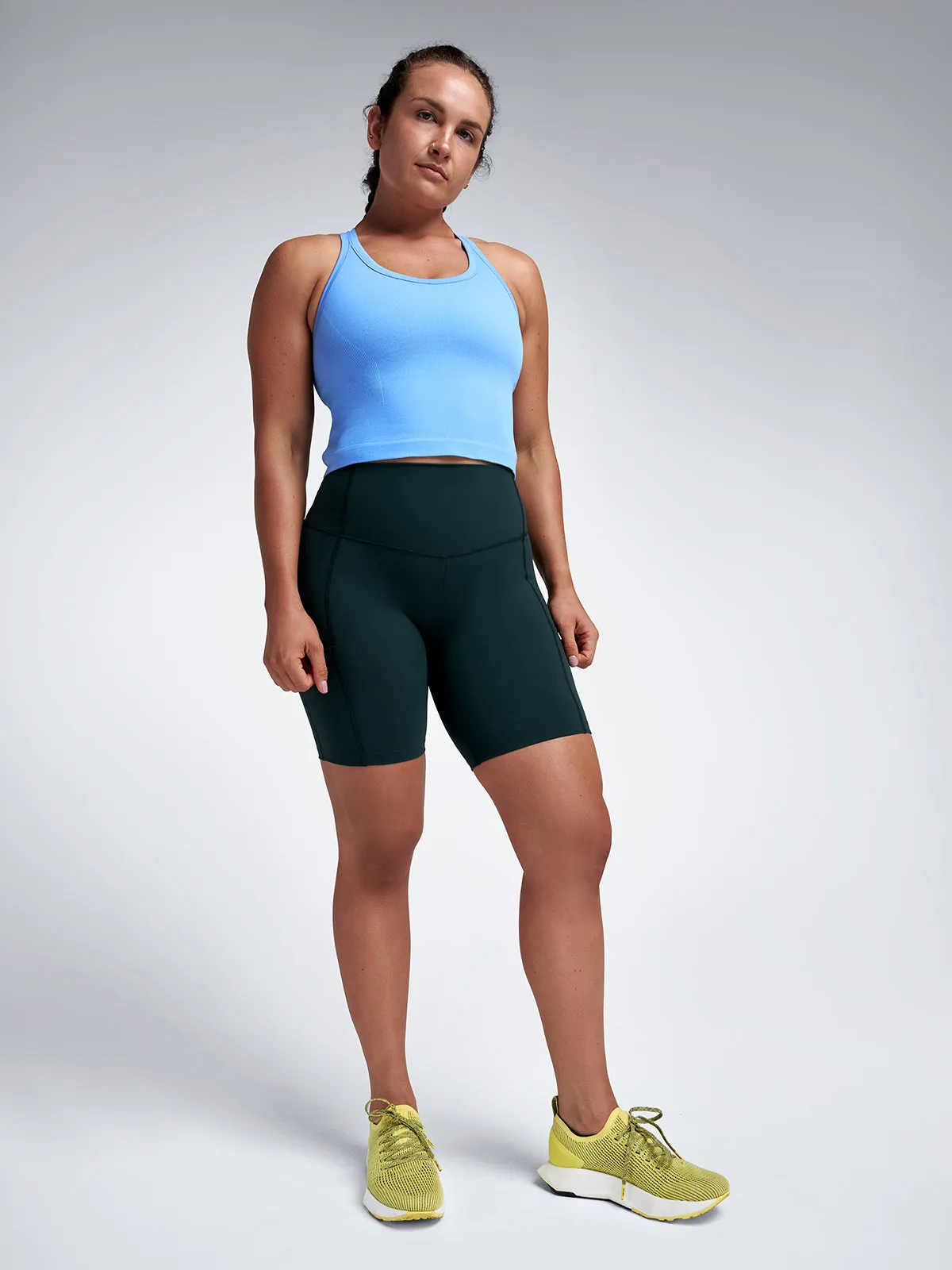 FATAL ATTRACTION 8" Bike Short Dark Green
