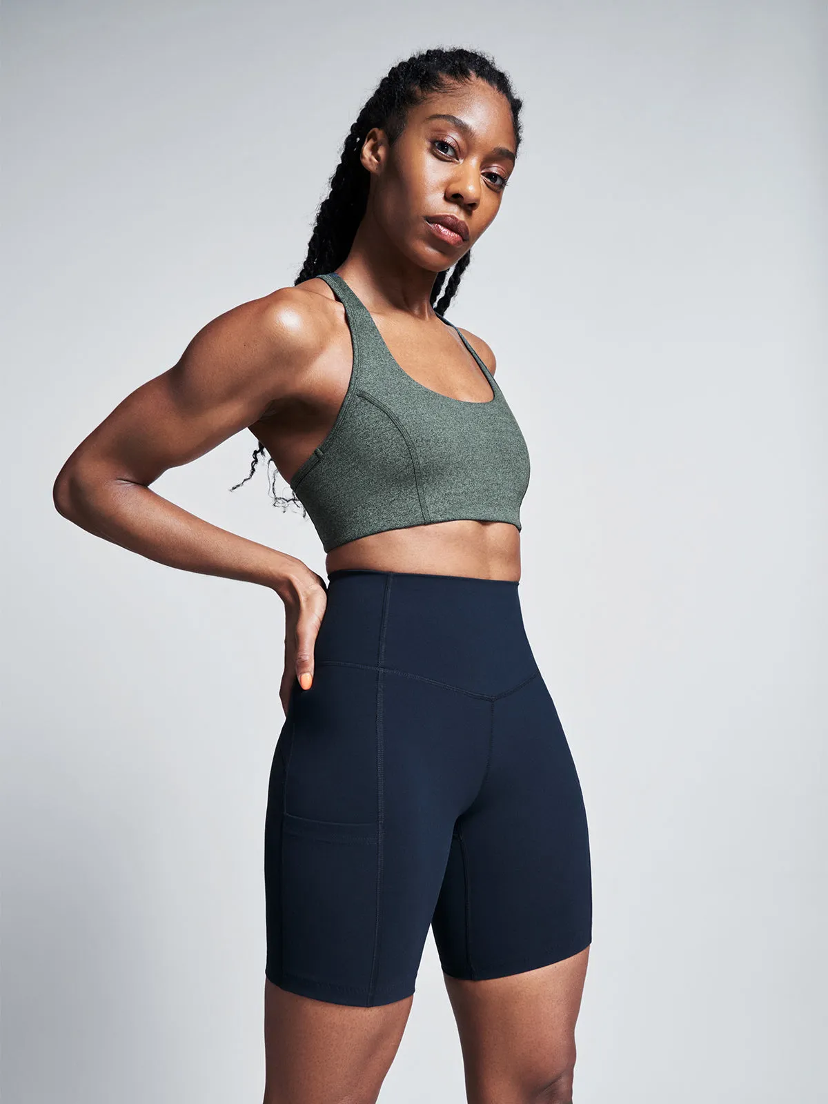 FATAL ATTRACTION 8" Bike Short Deep Navy
