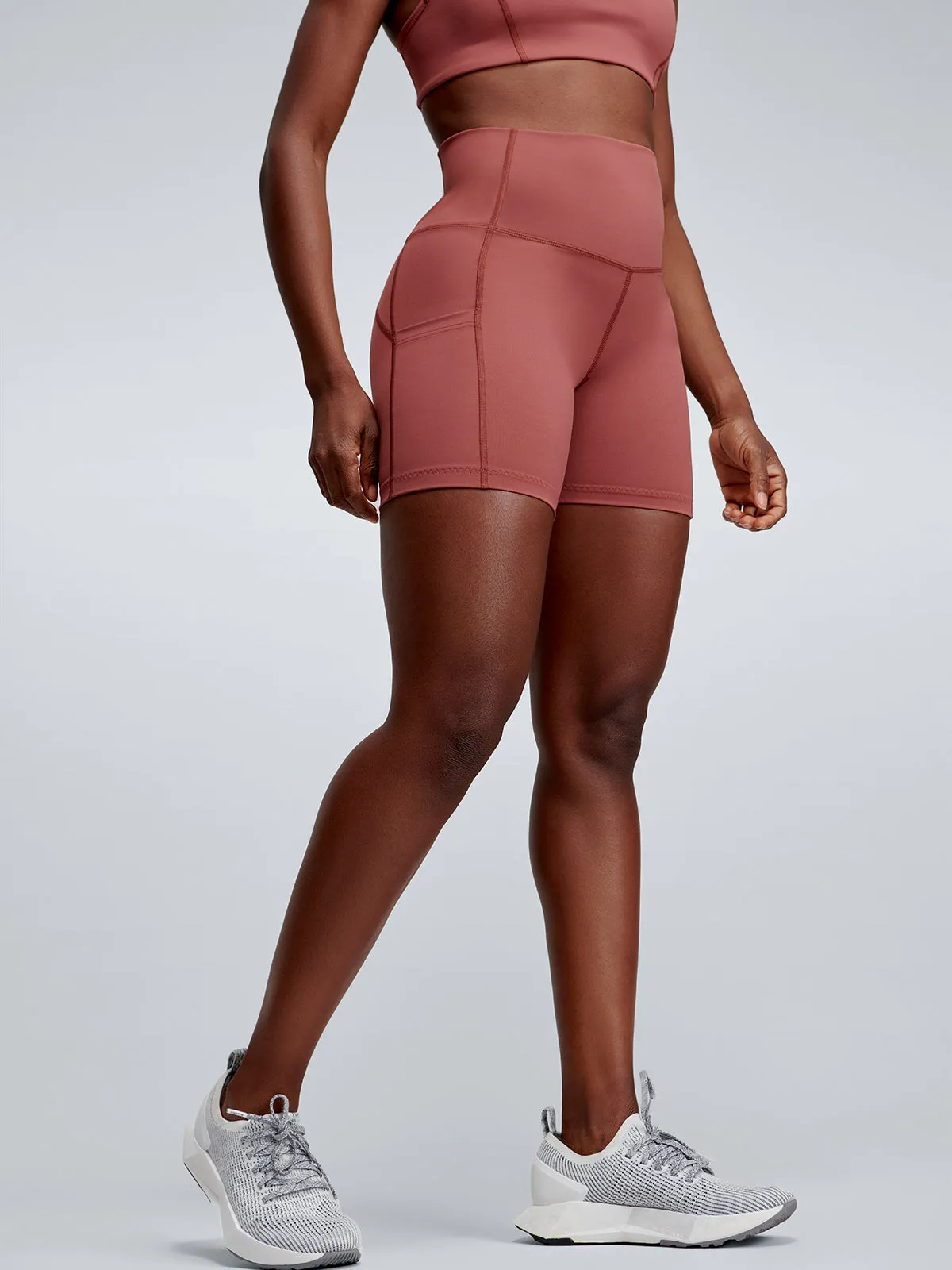 FATAL ATTRACTION RECYCLED 6" Bike Short Red Clay