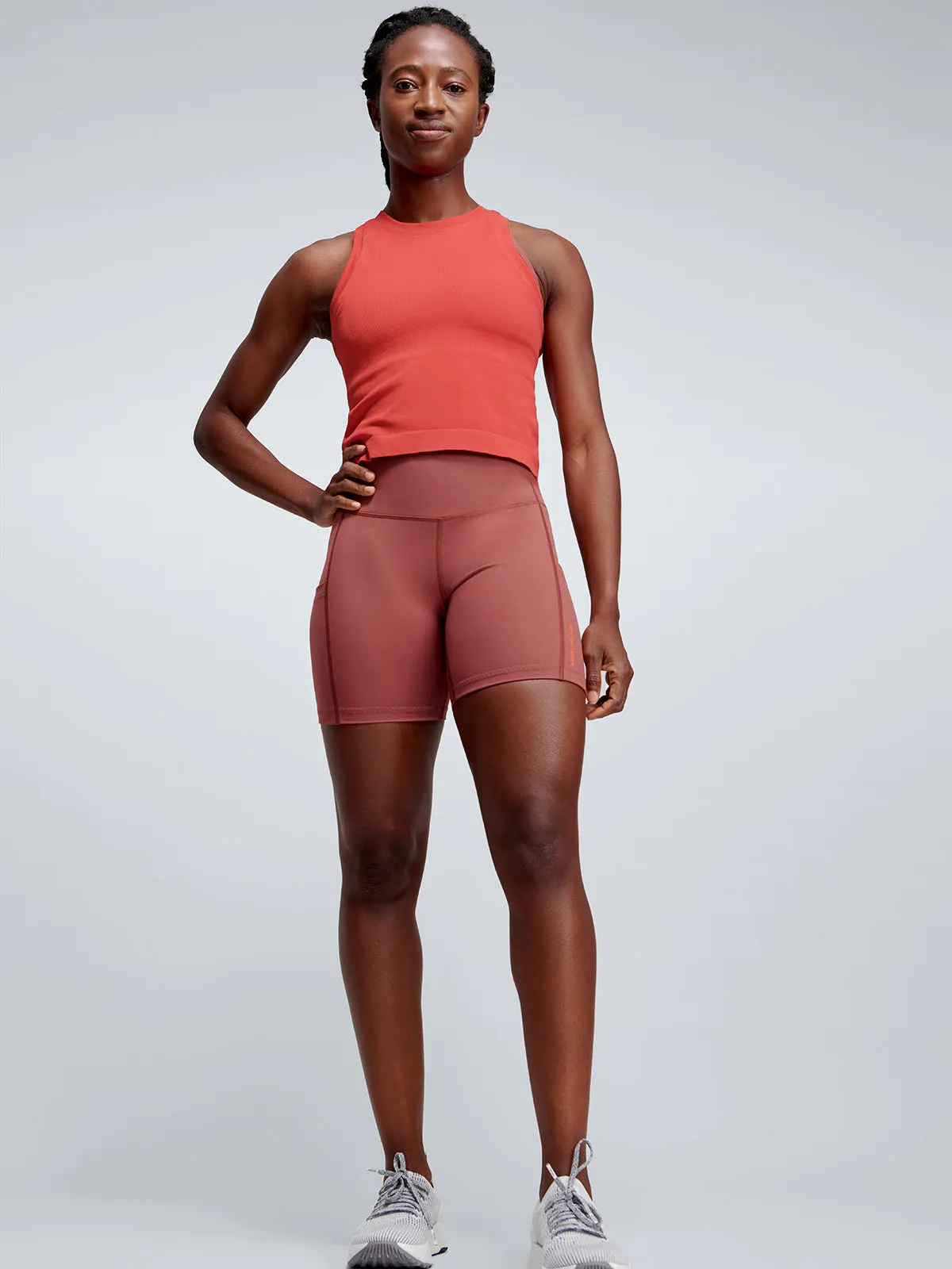 FATAL ATTRACTION RECYCLED 6" Bike Short Red Clay