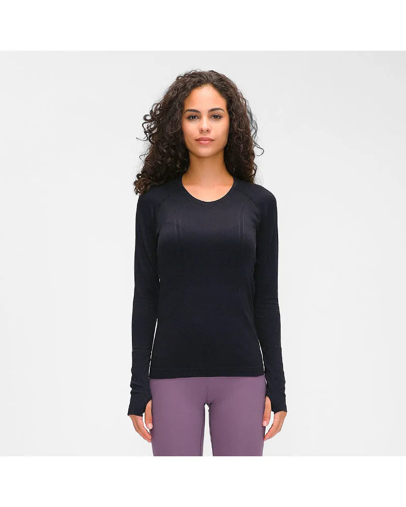 Fearless Club Inspire Long Sleeve Top  - Black