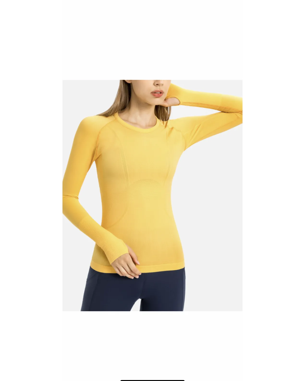 Fearless Club Inspire Long Sleeve Top - Yellow