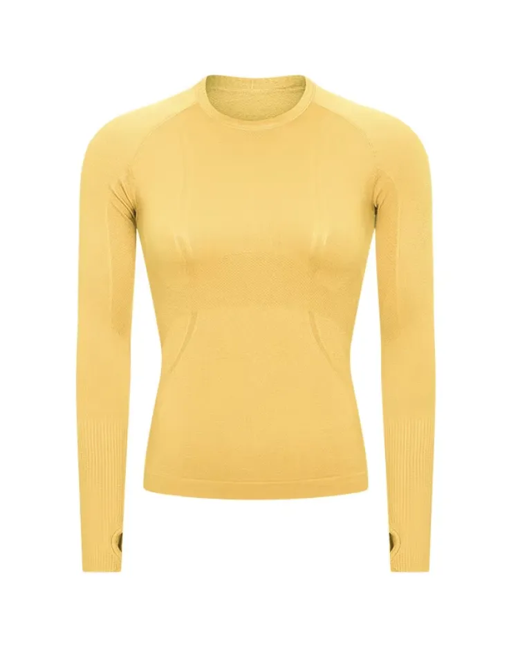 Fearless Club Inspire Long Sleeve Top - Yellow