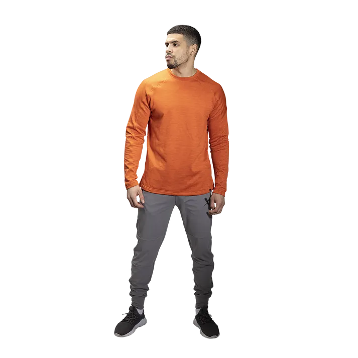 Fleece Long Sleeve Training Men's Tee