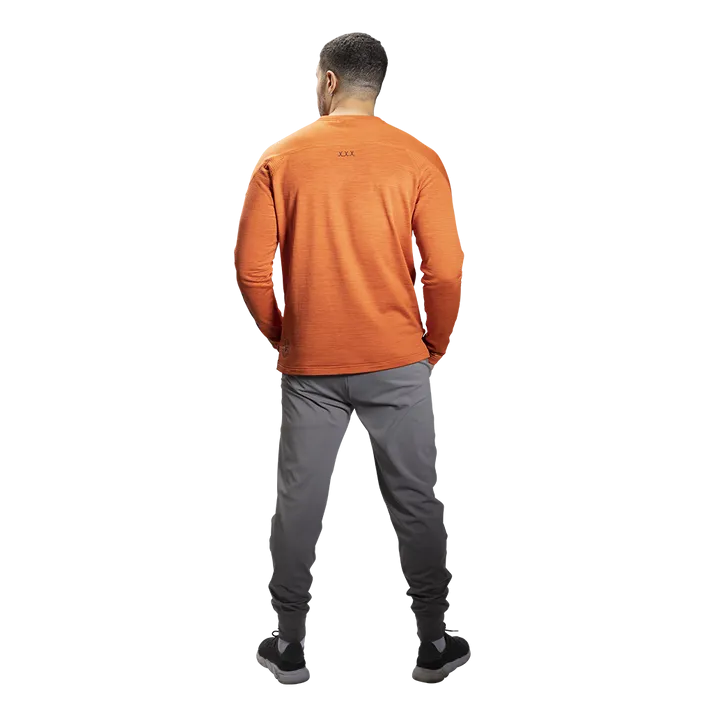 Fleece Long Sleeve Training Men's Tee