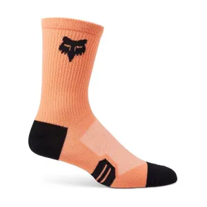 Fox 6" Ranger Socks Day Glow Orange