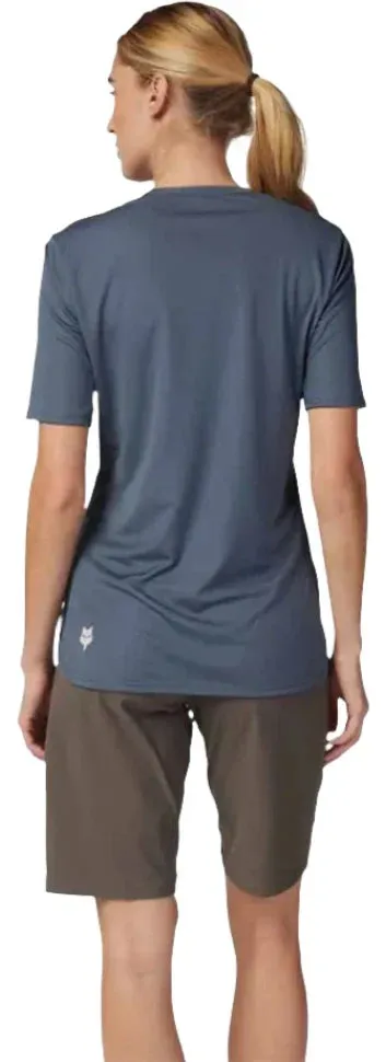 Fox WOMENS RANGER SS JERSEY WORDMARK - Graphite