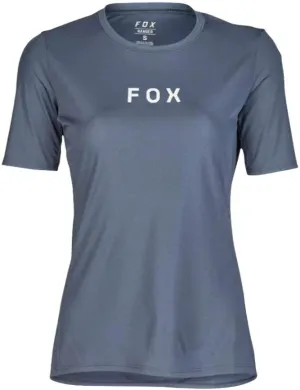 Fox WOMENS RANGER SS JERSEY WORDMARK - Graphite