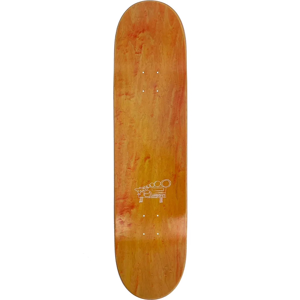 Frog Dustin Henry Painted Cow Deck 8.5"