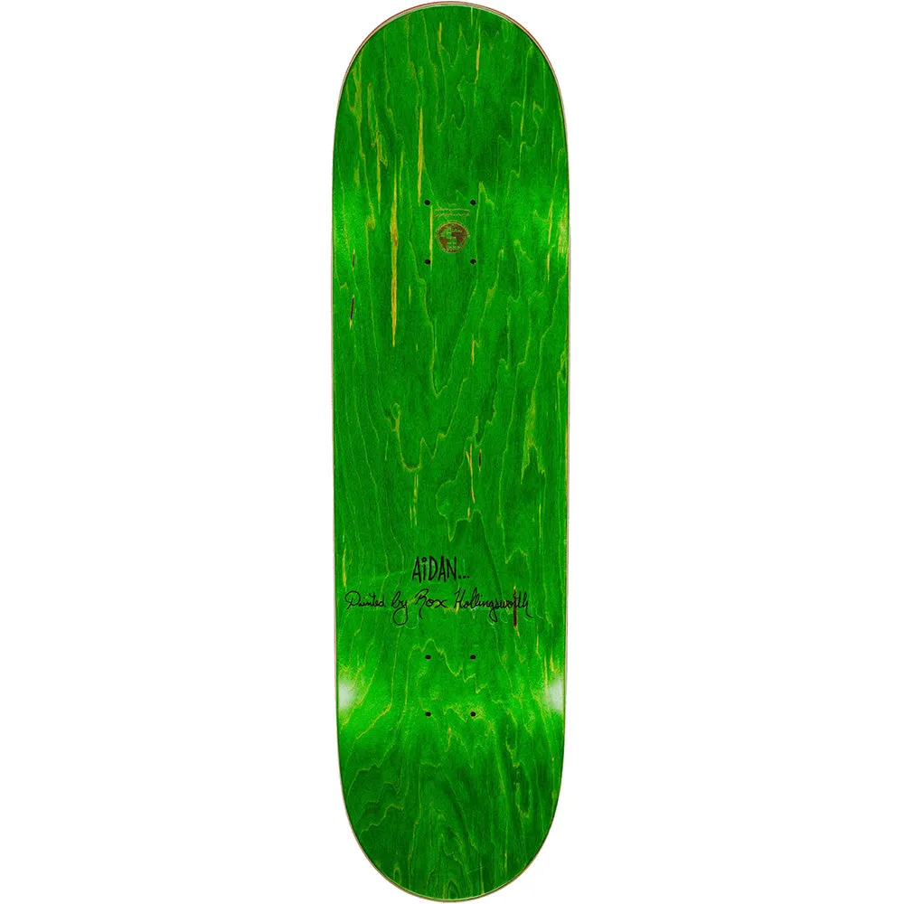 Fucking Awesome Aidan Mackey Painted by Rox Hollingsworth Skateboard Deck 8.44"