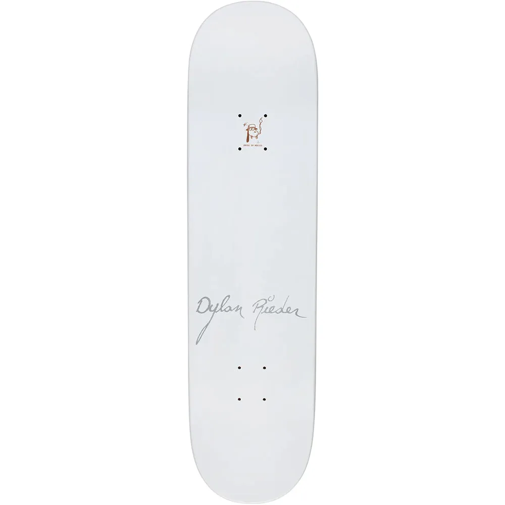 Fucking Awesome Dylan Rieder White Dipped Deck 8.5"