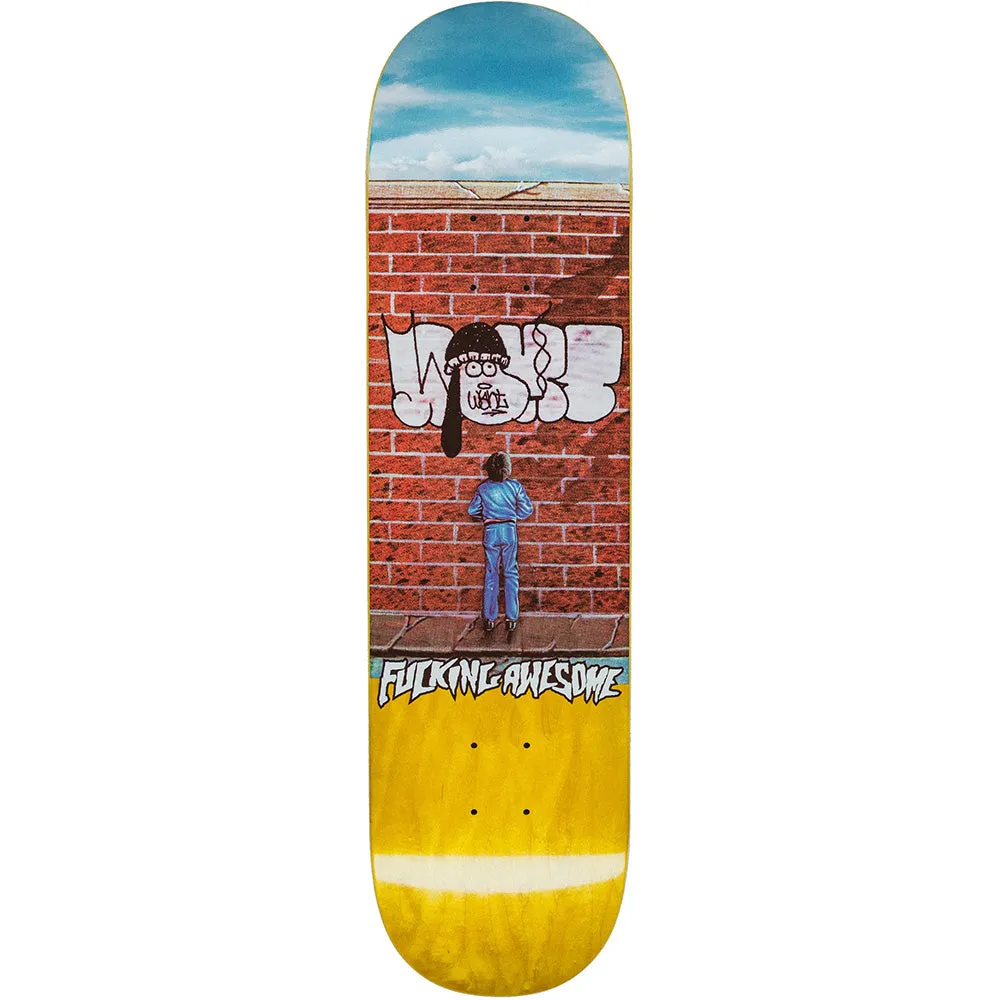Fucking Awesome Wanto/Dill Crime Face Skateboard Deck 8.18"